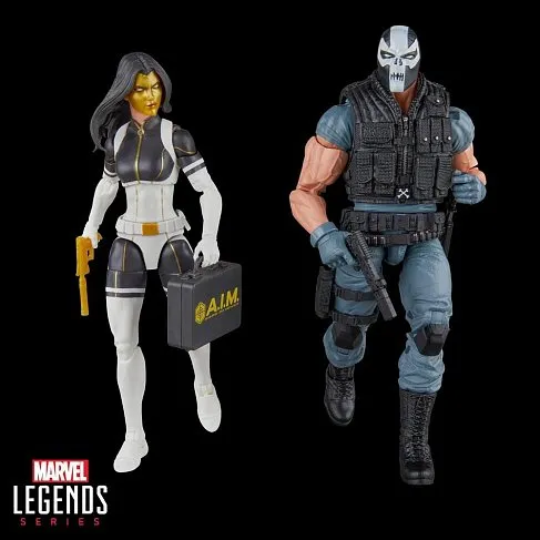 Фигурка Madame Masque and Crossbones — Hasbro Marvel Legends Super Villains 2-pack