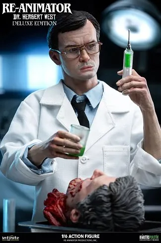 Фигурка Re-animator Doctor Herbert West — Infinite Kaustic Plastik 1/6 Deluxe Edition