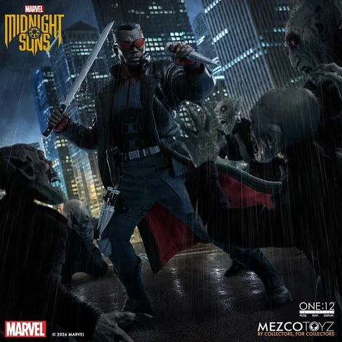 Фигурка Блэйд — Mezco Marvel One 12 Collective Blade