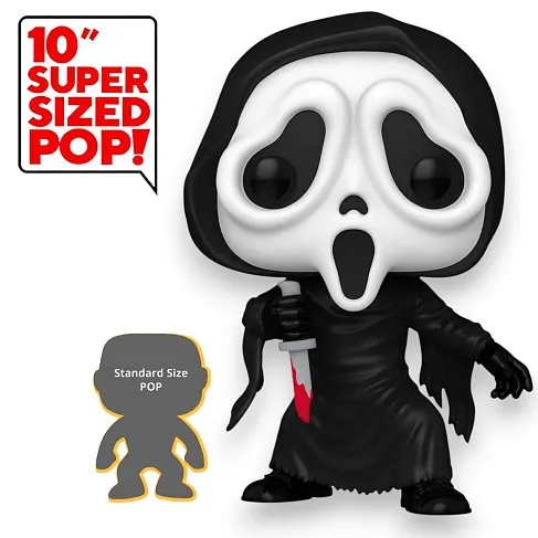 Фигурка Ghost Face with Knife Jumbo — Funko Pop! Vinyl Figure 1608