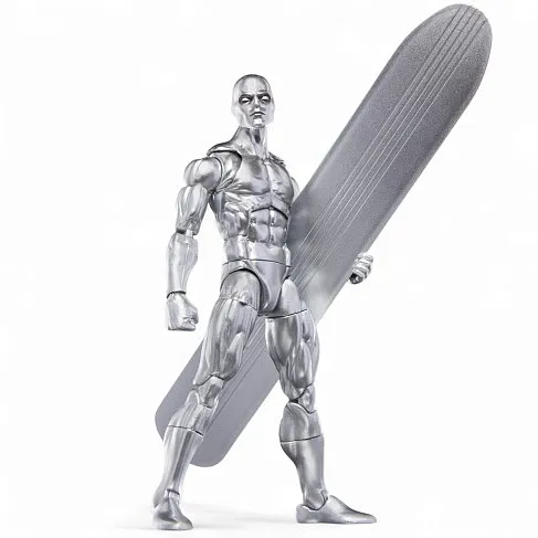 Фигурка Silver Surfer — Hasbro Marvel Legends Mini Comics Figure