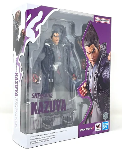 Фигурка Kazuya Mishima — Bandai Tekken 8 SHFiguarts