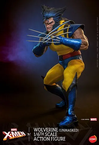 Фигурка X-Men Wolverine Unmasked — Hot Toys HONO Studio HS06 1/6