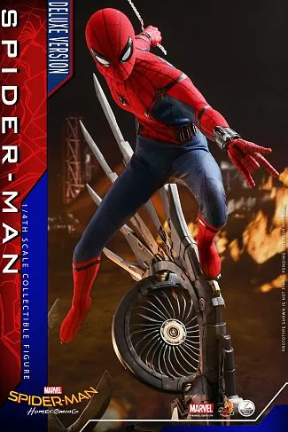 Фигурка Спайдермен — Hot Toys Spider-Man Homecoming Quarter Scale 1/4 Deluxe