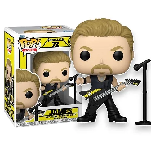 Фигурка Metallica James 72S — Funko Pop! Rocks Vinyl 484