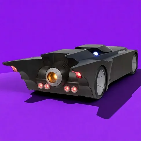 Модель Batmobile — McFarlane Toys Batman Animated Vehicle Gold Label