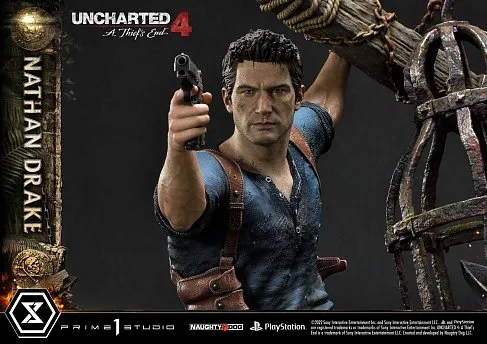 Статуя Nathan Drake — Prime 1 Studio Uncharted 4 1/4 Statue