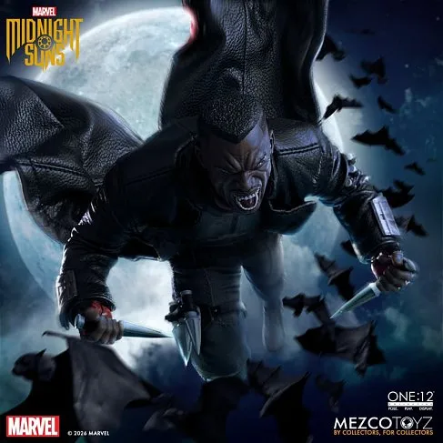 Фигурка Блэйд — Mezco Marvel One 12 Collective Blade