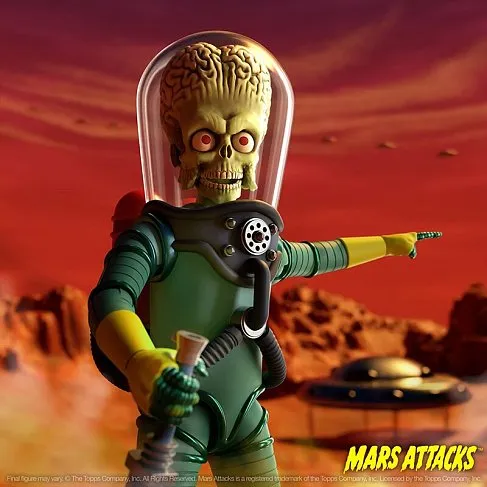 Фигурка Martian Invasion — Super7 Mars Attacks Ultimates W1 Figure