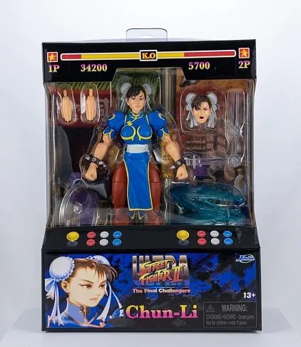 Фигурка Chun-Li — Jada Ultra Street Fighter II Figure