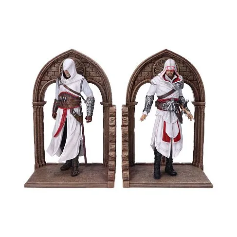 Статуэтка Altair and Ezio — Nemesis Now Assassins Creed Bookends BD