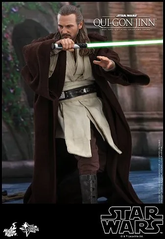 Фигурка Qui-Gon Jinn — Hot Toys Star Wars Episode I Figure 1/6