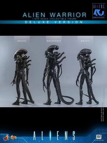 Фигурка Чужой — Hot Toys MMS899 Aliens Alien Warrior 1/6 Deluxe Version