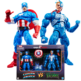 Фигурки Captain America vs Venom — Hasbro Marvel Legends Gamerverse