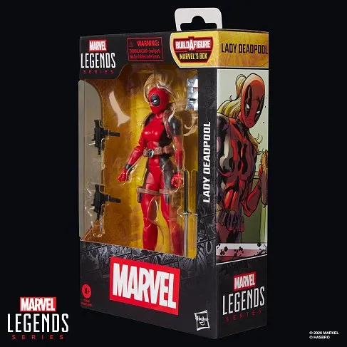 Фигурка Lady Deadpool — Hasbro Marvel Legends BAF Box Figure