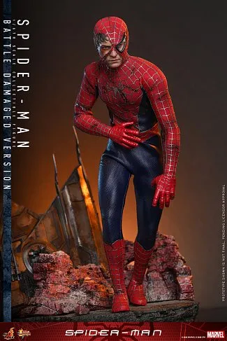 Фигурка Spider-Man Battle Damaged — Hot Toys MMS859 1/6 Figure