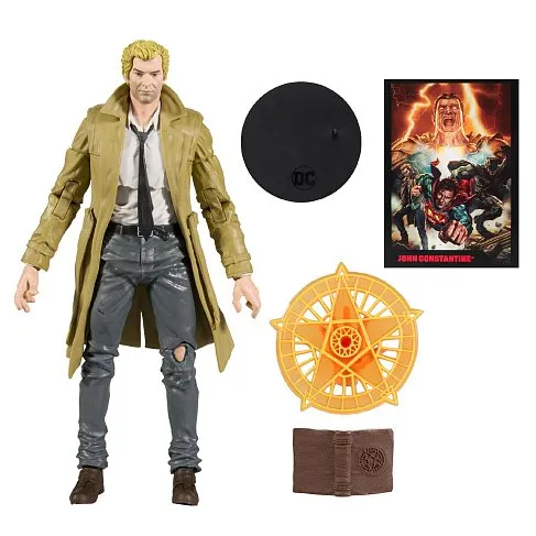 Фигурка John Constantine — McFarlane Page Punchers w Black Adam Comic Book