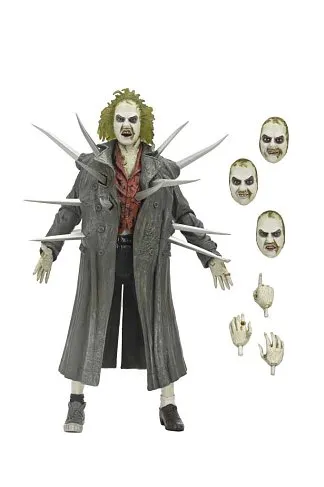 Фигурка Beetlejuice — Neca Trenchcoat Spikes Inferno Room DLX