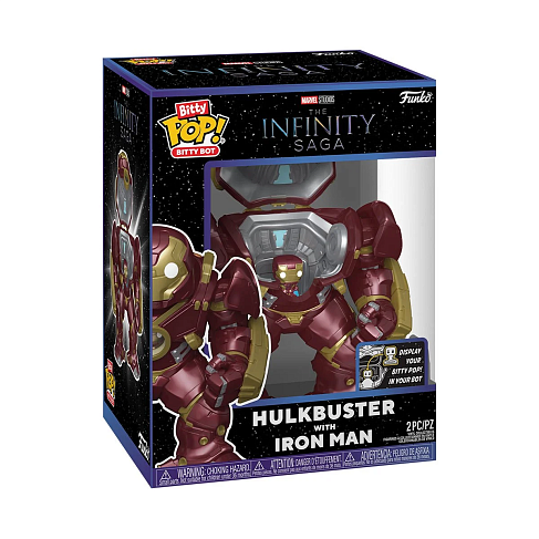 Фигурка Hulkbuster with Iron Man — Avengers Infinity Saga Funko Bitty Pop! Vinyl