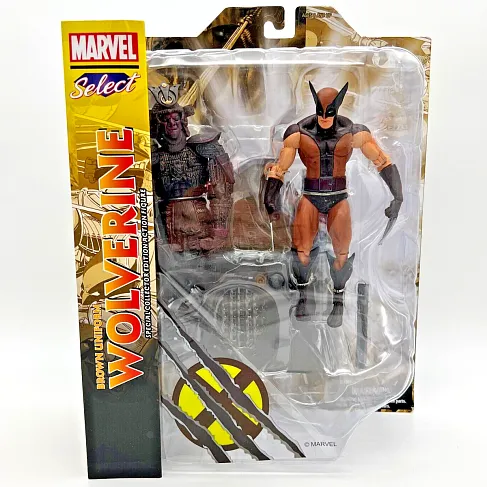 Фигурка Росомахи — Marvel Select X-Men Brown Uniform Wolverine