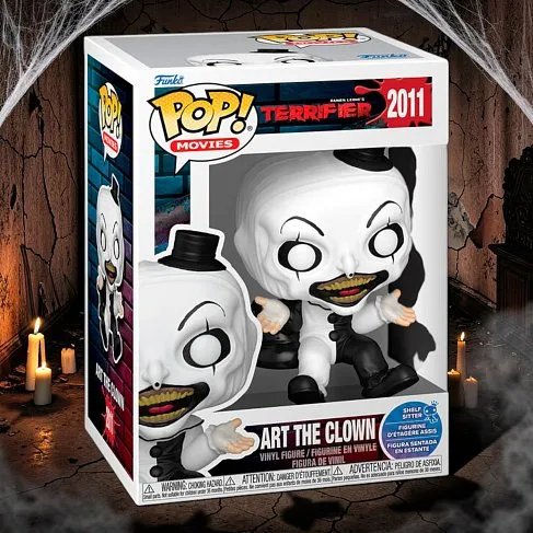 Фигурка Terrifier-Art the Clown Shelf Sitter — Funko Pop! Vinyl 2011