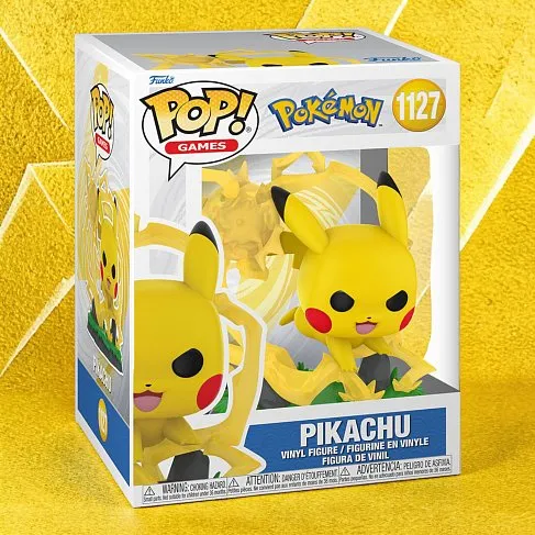 Фигурка Premium Pokemon Pikachu — Funko Pop! Vinyl 1127