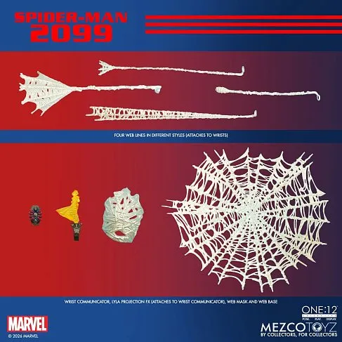Фигурка Спайдермена Spider-man 2099 — Mezco One 12 Collective
