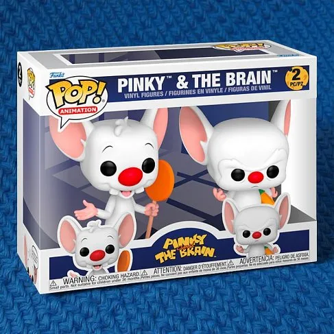 Фигурка Pinky & The Brain — Funko Pop! Vinyl 2-pack