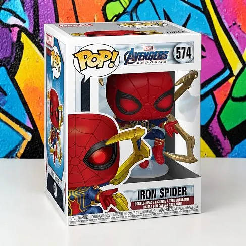 Фигурка Iron Spider w NanoGauntlet — Funko POP! Avengers Endgame 574