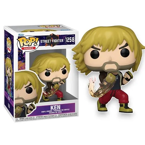 Фигурка Street Fighter Ken — Funko Pop Vinyl 1258
