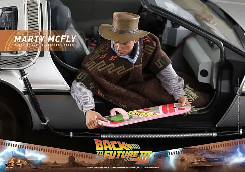 Фигурки Назад в будущее — Hot Toys MMS616 BttF3 Marty McFly Doc Brown 1/6 Figure