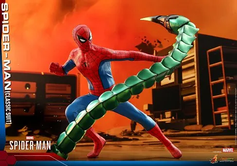 Фигурка Спайдермен — Hot Toys VGM48 Spiderman Classic Suit 1/6