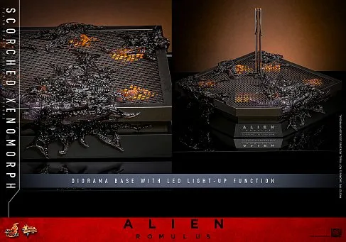Фигурка Scorched Xenomorph — Hot Toys Alien Romulus 1/6 