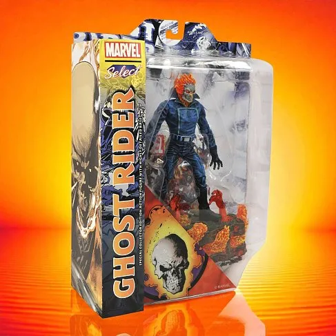 Фигурка Призрачный Гонщик — Marvel Select Ghost Rider