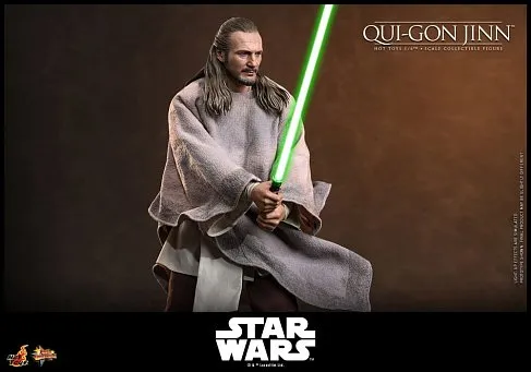 Фигурка Qui-Gon Jinn — Hot Toys MMS880 Star Wars The Phantom Menace 1/6