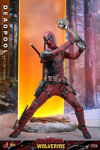 Фигурка Deadpool Battling Version — Hot Toys MMS782 1/6 Deadpool & Wolverine