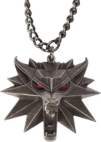 Медальон Witcher III Wild Hunt Medallion w Chain LED Deluxe