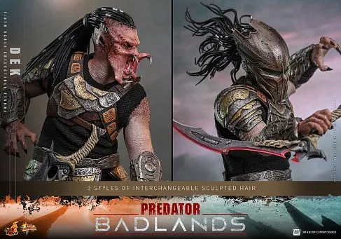 Фигурка Хищник — Hot Toys MMS849 Predator Badlands Dek 1/6