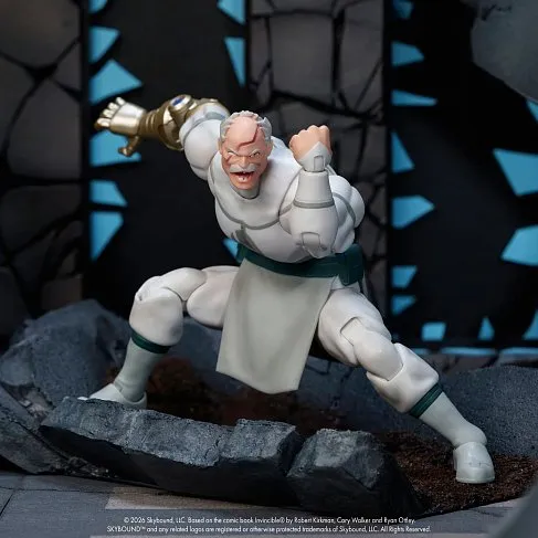 Фигурки Неуязвимый — Invincible With Kid Omni Man & Conquest Limited Action Figure Set