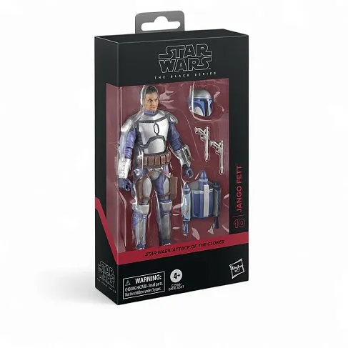 Фигурка Джанго Фетт — Hasbro Star Wars Black Series Attack of the Clones Jango Fett