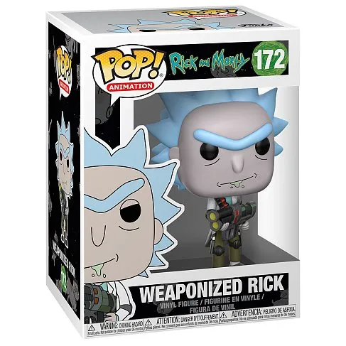 Фигурка Рика — Funko POP! Rick and Morty Weaponized Rick 172