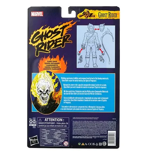 Фигурка Ghost Rider — Hasbro Retro Marvel Legends
