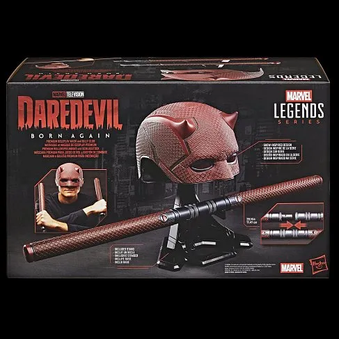 Шлем Сорвиголовы — Hasbro Marvel Legends Daredevil Born Again Mask