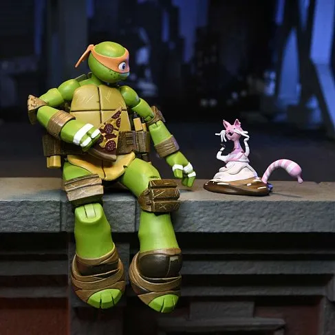Фигурка Cartoon Michelangelo Ultimate — Neca TMNT 2012 Figure