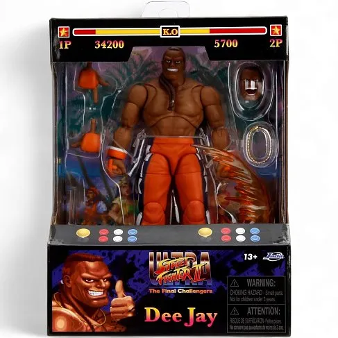 Фигурка Dee Jay — Jada Ultra Street Fighter II Figure