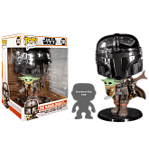 Фигурка Мандалорец — Funko Mandalorian Chrome 10 Inch Pop!