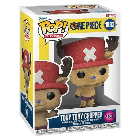 Фигурка One Piece Live Action Tony Tony Chopper Flocked Exc — Funko Pop! 1883