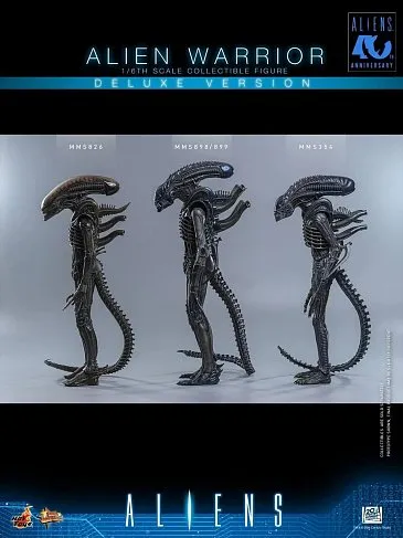 Фигурка Чужой — Hot Toys MMS899 Aliens Alien Warrior 1/6 Deluxe Version