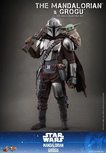 Фигурки Мандалорец и Грогу — Hot Toys MMS871 The Mandalorian and Grogu 1/6