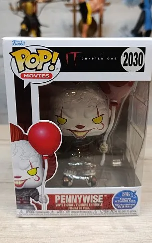 Фигурка IT Chapter One Pennywise with Balloon Shelf Sitter — Funko Pop! Vinyl 2030 BD